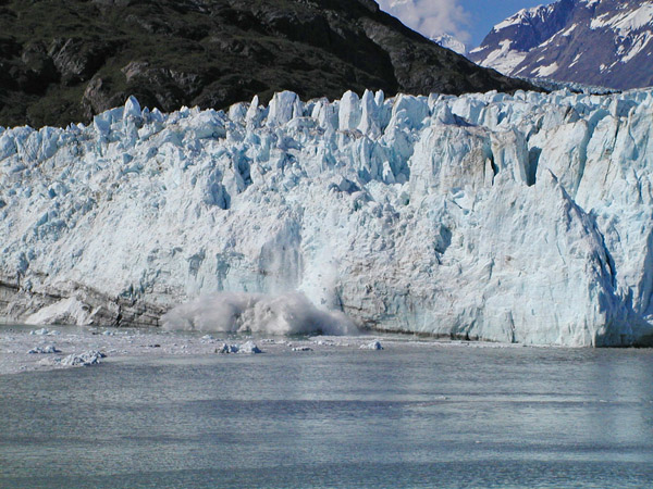 Margerie Glacier calving