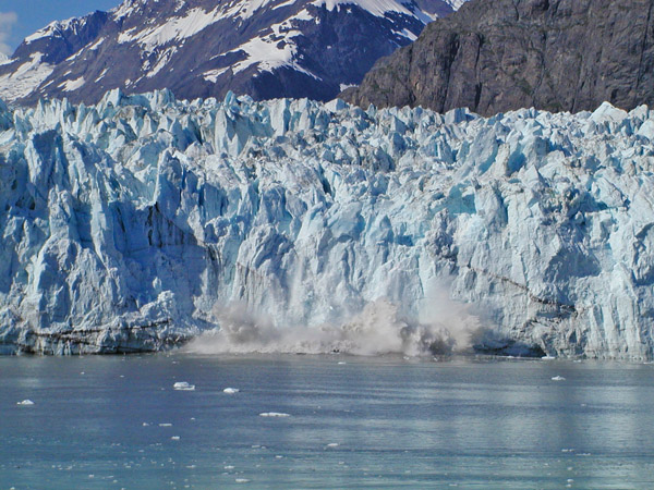 Margerie Glacier calving