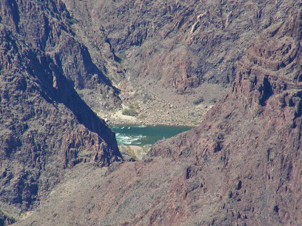 River at the bottom of the Grand Canyon