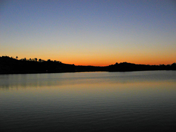 Sunset on Lake Hamilton