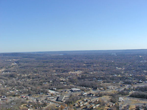 View from observation tower