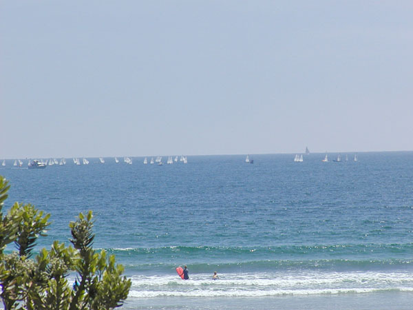 Beach at Hotel Del