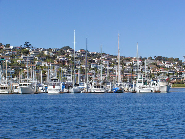 Marina in San Diego Harbor