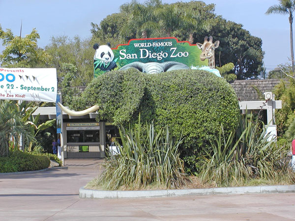 Zoo entrance