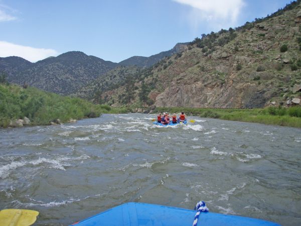 Rafting on the Arkansas River