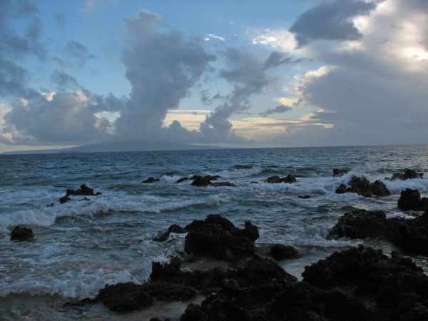 Beach view from hotel