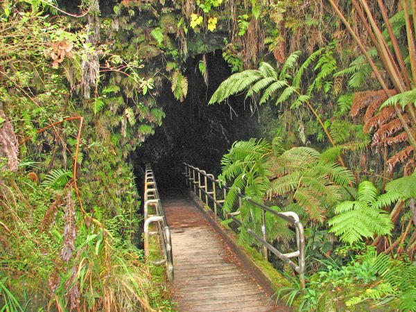 Thurston lava tube entrance