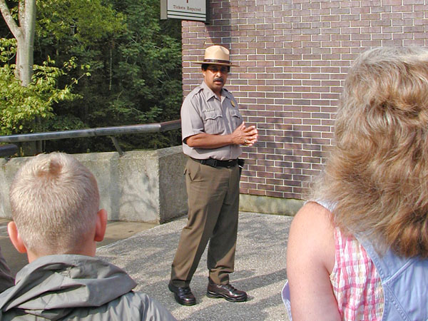 Ranger at Mammoth Cave