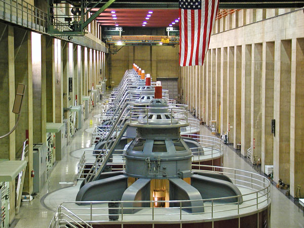 Generators in Hoover Dam