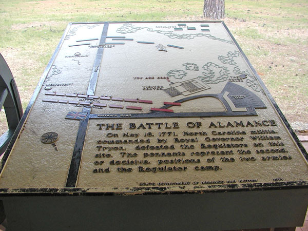 Alamance battlefield