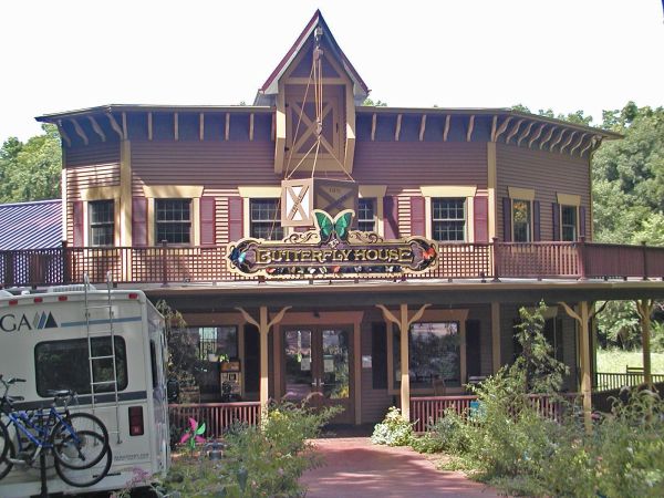 Butterfly House on South Bass Island