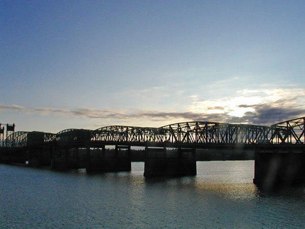 Columbia River from hotel