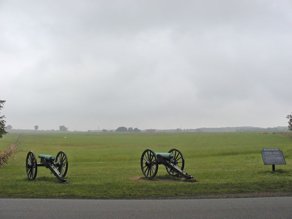 Location of Pickett's Charge