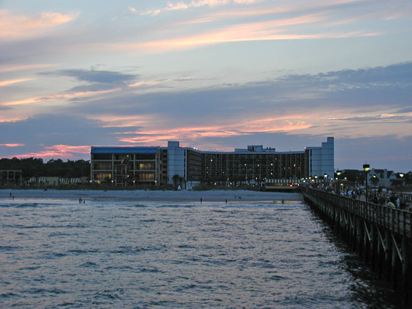 Sunset over Myrtle Beach