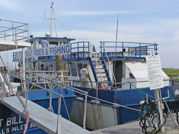 Boat ride off Myrtle Beach