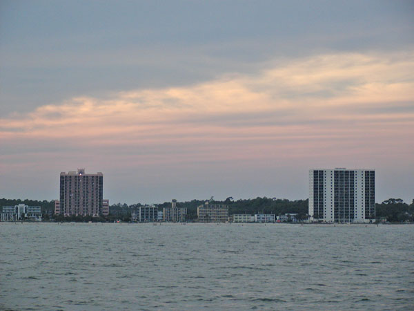 Hotel from boat