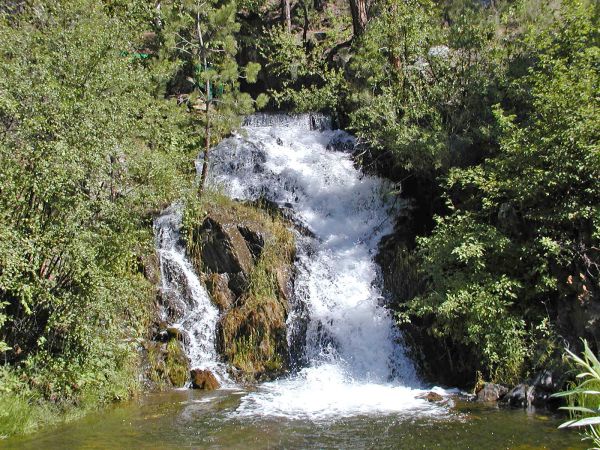 Falls outside Thunderhead Falls