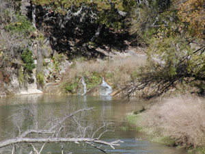 Small waterfall