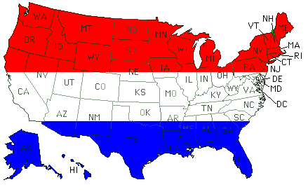 USA imagemap